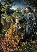 Oostsanen, Jacob Cornelisz van Christ Appearing to Mary Magdalen as a Gardener Spain oil painting artist